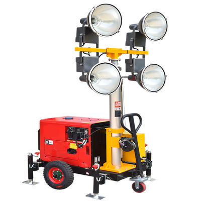 Купить Portable LED Light Towers Outdoor Light Tower Frequency 50/60 Hz Diesel Light Tower for Events online manufacture