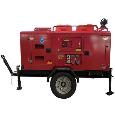 Купить Drainage Mobile Water Pump Flexible Lighting Power 30KW Diesel Engine Water Pump for Irrigation online manufacture