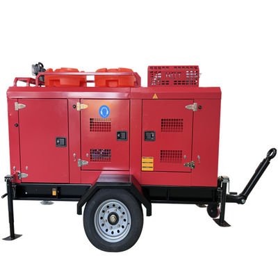 Купить Diesel Water Pump Trailer Self Priming Pump 500m³/H Submersible Pump Flow  Water Pressure Pump online manufacture