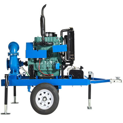Купить Diesel Powered Water Pump Trailer Mounted Self Priming Pump  Diesel  Water Pumps for Irrigation online manufacture
