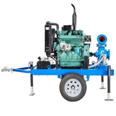 Купить Self-Priming Pump Municipal Flood Control Mobile Water Pump High Pressure Diesel Water Pump online manufacture