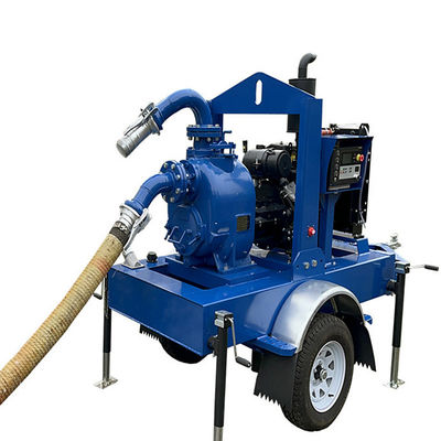 Купить High Quality Construction Dewatering Water Pump Max capacity 3500GPM （221lps）Diesel Engine Water Pump online manufacture