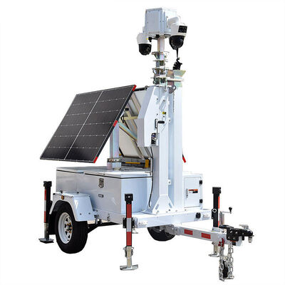 Купить Generator Light Tower  Harnessing Solar Energy Surveillance Cameras Mobile Solar Light Tower online manufacture