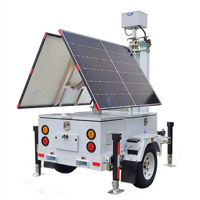 Купить Multifunction Solar Light Tower CCTV Camera Tower Surveillance Live Footage Mobile Solar Light Tower online manufacture