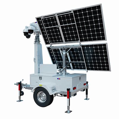 Купить Hot Selling Solar Surveillance Tower Lighting Telescopic Light Tower Solar Light Tower for Mining online manufacture