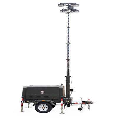 Купить Mining Mobile Light Tower Remote Locations Diesel Generator Light Tower Industrial Light Tower for Sale online manufacture