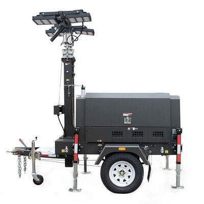 Купить Дизельная световая башня Световой поток 210000LM Наружная световая башня LED Мобильная световая башня online manufacture