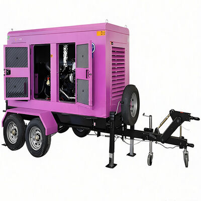 Купить 100 кВт бесшумный дизельный генератор набор 3-фазный дизельный генератор прицеп монтированный дизельный генератор online manufacture