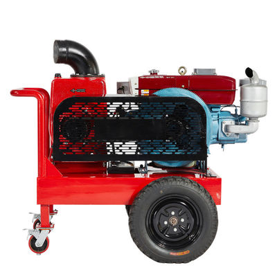 Дизельный Водный Насос Ремень Колесный Привод Сухой Насос Компактная Структура Самонасос Насос Для Дома