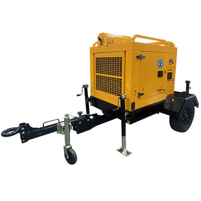 High Quality Water Pressure Pump Solid Handing 76mm Self Priming Mud Pump Mobile Water Pump