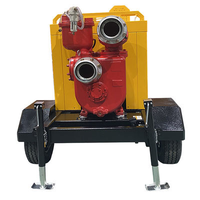 Sewage Pump Vertical  Self Priming Pump High Performance Diesel Powered Water Pump