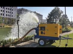 Silent Pump  Diesel Engine Strong Self Priming Water Pump Wastewater Irrigation Pump 