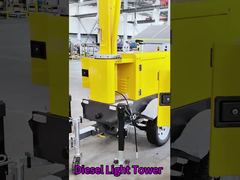 Diesel Light Tower Construction Industrial Emergency Light Tower Trailer Mounted Light Tower